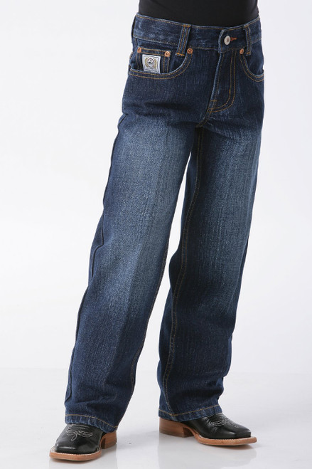 Cinch Boy's Jeans - White Label Regular - 8 - 18 - Dark Wash