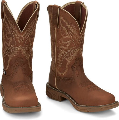 Justin Women's Work Boots - Rush - Rustic Tan Justin Women's Work Boots - Rush - Rustic Tan