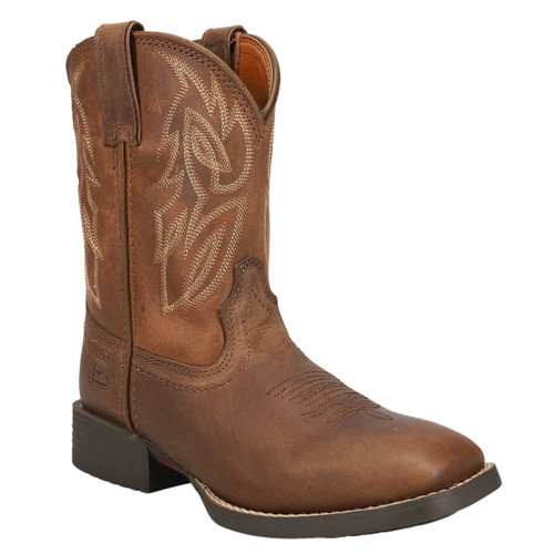 Justin Kids Boots - Canter Jr - Dusky Brown Justin Kids Boots - Canter Jr - Dusky Brown