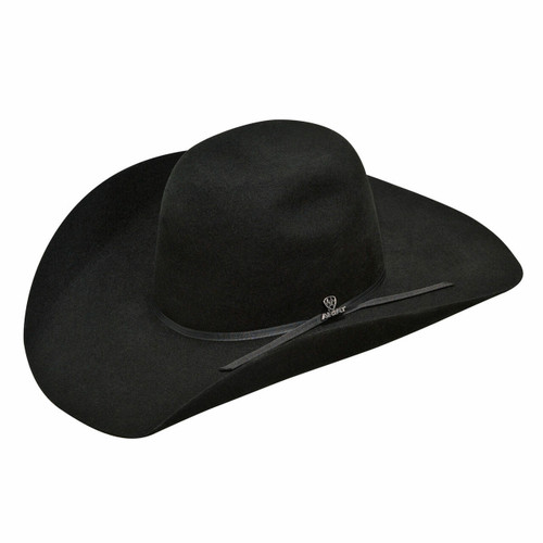 Ariat Felt Hats by M & F Western Products - 2X Wool - Punchy - Black ...