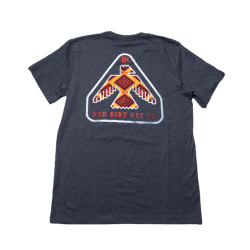 Red Dirt Hat Co T Shirt - Freedom - Dark Grey Red Dirt Hat Co T Shirt - Freedom - Dark Grey