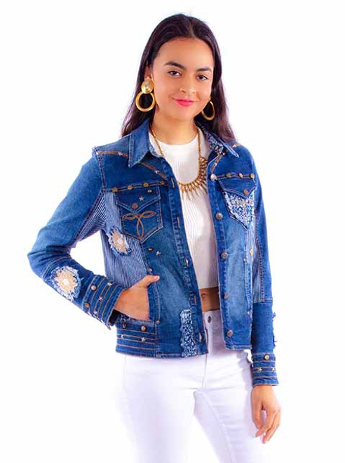 Scully Women's Jacket - Honey Creek Collection - Denim Scully Women's Jacket - Honey Creek Collection - Denim