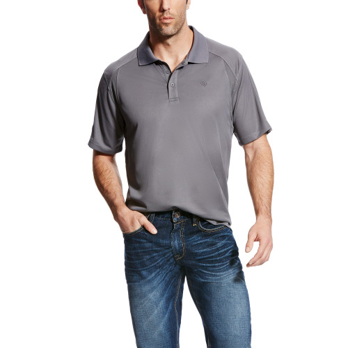 Ariat Men's AC Polo - Shadow Ariat Men's AC Polo - Shadow