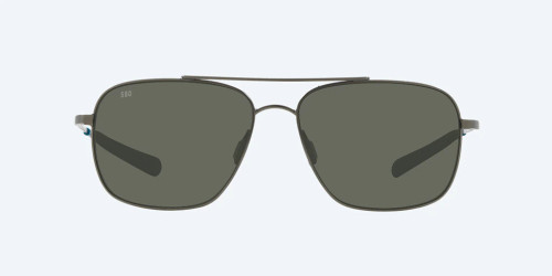 Costa Sunglasses - Canaveral 185 - Brushed Grey 580G Costa Sunglasses - Canaveral 185 - Brushed Grey 580G