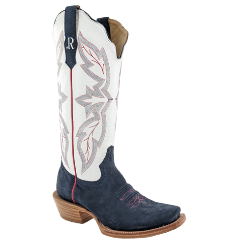 R Watson Women's Boots - RWL8402 - Midnight Blue - Rough Out R Watson Women's Boots - RWL8402 - Midnight Blue - Rough Out