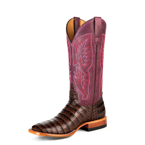 Macie Bean Women's Boot -  "With All My Bite" - Caiman - Chocolate / Sangria Sinsation Macie Bean Women's Boot -  "With All My Bite" - Caiman - Chocolate / Sangria Sinsation