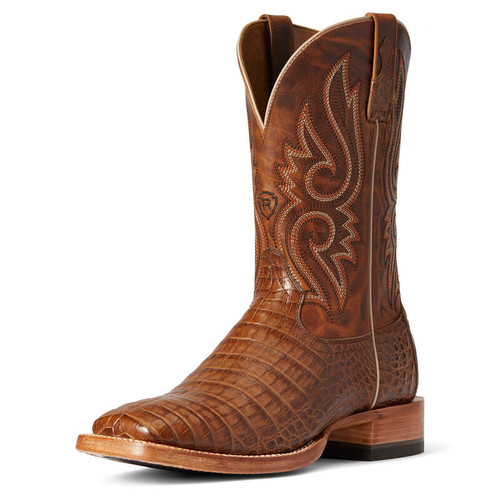 Ariat Men's Boots - Relentless Denton - Natural Caiman Belly - Billy's ...