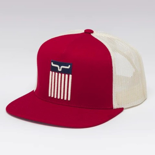 Kimes Ranch Accessories - Cody Trucker Cap - Red