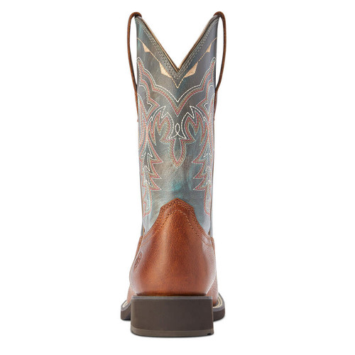 Ariat Womens Delilah Western Boots - Spiced Cider/Teal River Wide Width 10.5