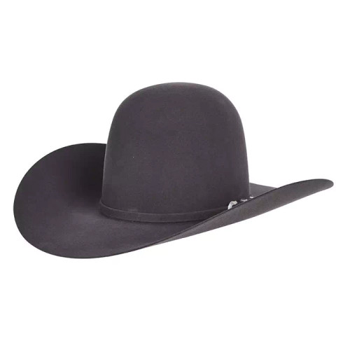 American Hat Felt - 7X - Steel - Open Crown American Hat Felt - 7X - Steel - Open Crown