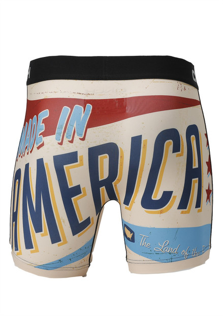 Cinch Men's Underwear - Made In America Print - 6 Boxers