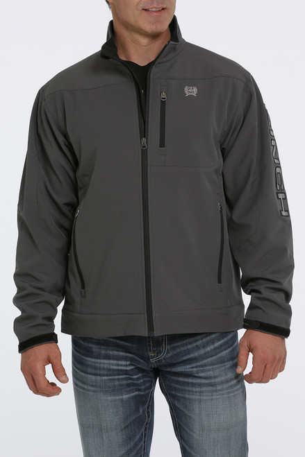 Cinch Men's Jacket - Concealed Carry Lined Bonded - Grey