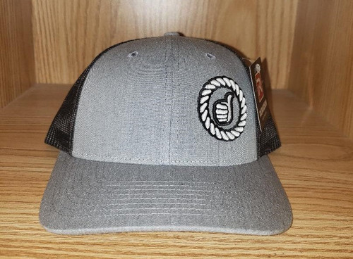 Dally Up Caps - Youth Dally # 201 - Heather / Black - Round Logo