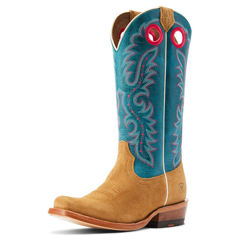 Ariat Women's Boots - Futurity Boon Western - Buckskin Roughout Ariat Women's Boots - Futurity Boon Western - Buckskin Roughout