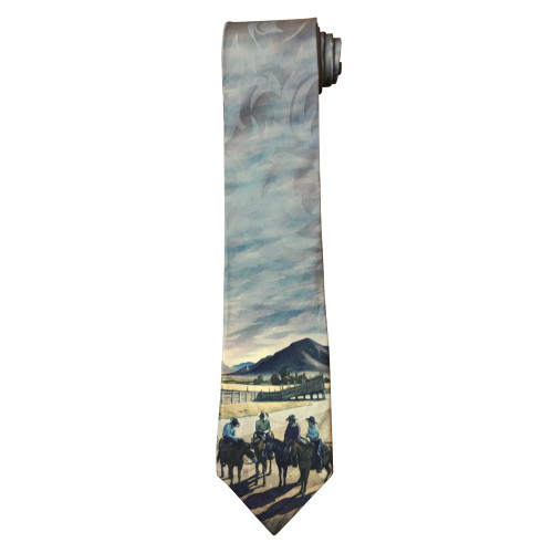 Rockmount Ranch Wear Men's Accessories - Limited-Edition Cattlemen Conference Silk Tie by Howard Post