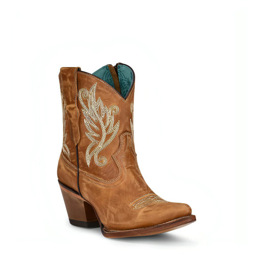 Corral Women's Boots - Ankle - Golden / Embroidery Corral Women's Boots - Ankle - Golden / Embroidery
