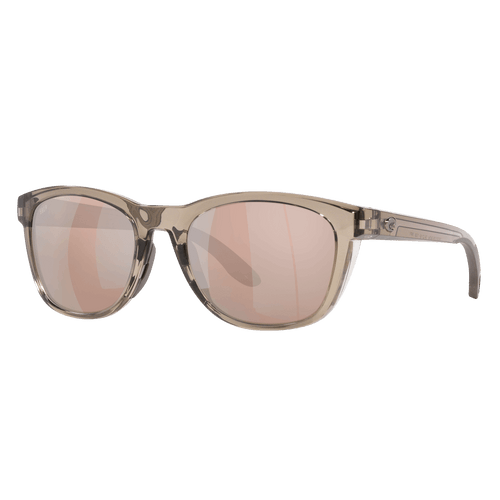 Costa Sunglasses - Aleta - Taupe Crystal / Copper Silver Mirror 580P Costa Sunglasses - Aleta - Taupe Crystal / Copper Silver Mirror 580P