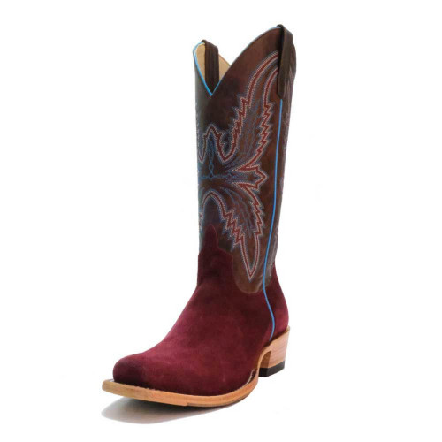 Macie Bean Women's Boot - Suede - Burgundy / Bone Macie Bean Women's Boot - Suede - Burgundy / Bone