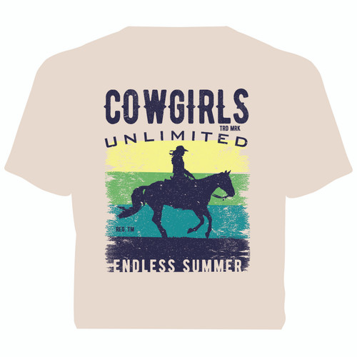 Moss Brothers Women's Shirt - Cowgirls Unlimited - Endless Summer