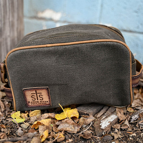 sTs Ranchwear Men's Accessories - Foreman Canvas Toiletry Bag sTs Ranchwear Men's Accessories - Foreman Canvas Toiletry Bag