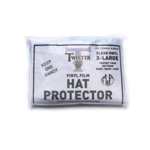 Twister by M & F Western Products Hat Accessories - Vinyl Film Hat Protector - 4" Twister by M & F Western Products Hat Accessories - Vinyl Film Hat Protector - 4"