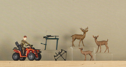 Bigtime Brand by M & F Western Products - Toy Collection - ATV Hunting Play Set Bigtime Brand by M & F Western Products - Toy Collection - ATV Hunting Play Set