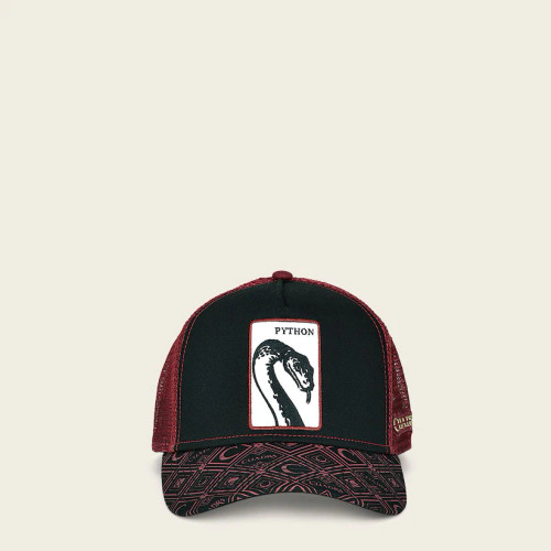 Cuadra Caps - Python - Red / Black