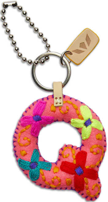 Consuela Accessories - Letter Charm - Q - Pink