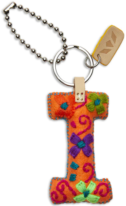 Consuela Accessories - Letter Charm - I - Orange