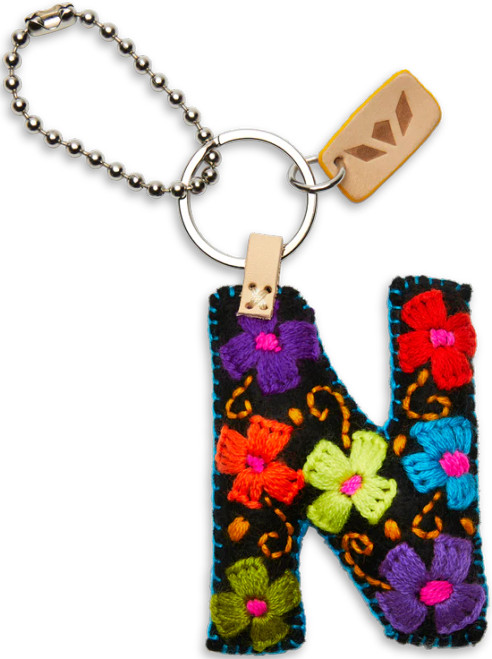 Consuela Accessories - Letter Charm - N - Black