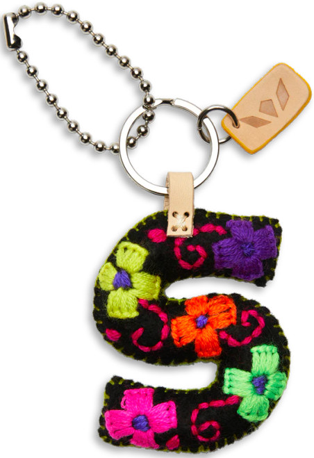 Consuela Accessories - Letter Charm - S - Black