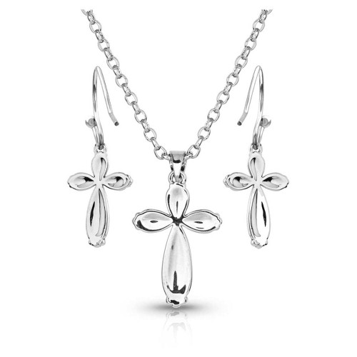 Montana Silversmith Accessories - Gleaming Faith Cross Jewelry Set