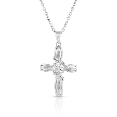 Montana Silversmith Accessories - Surrounded by Faith Necklace Montana Silversmith Accessories - Surrounded by Faith Necklace