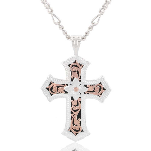 Little Girls Cross Necklace. Religious jewelry – At Your Witts End