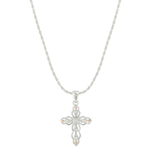 Montana Silversmith Accessories - Against the Light Cross Necklace Montana Silversmith Accessories - Against the Light Cross Necklace