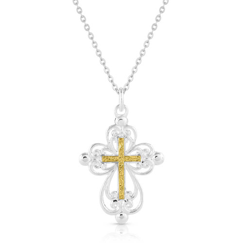 Montana Silversmith Accessories - Enlightened Faith Necklace Montana Silversmith Accessories - Enlightened Faith Necklace