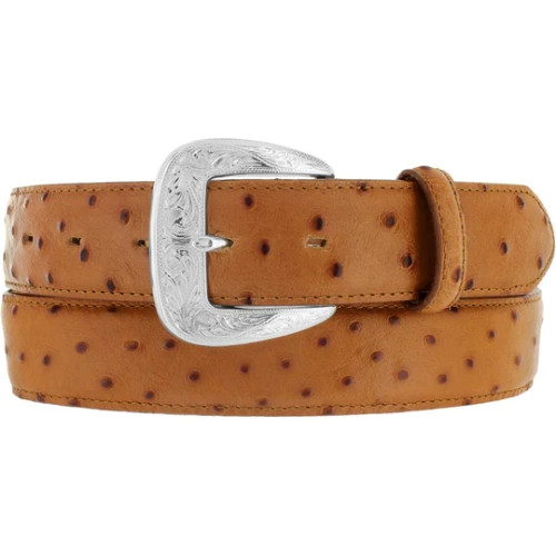 Leegin / Brighten Men's Accessories - Tony Lama Ostrich Print / Peanut Leegin / Brighten Men's Accessories - Tony Lama Ostrich Print / Peanut