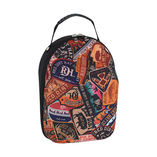 Red Dirt by Trenditions Hat Accessories - Cap Carrier w/ Sunglasses Case - Patch Smash