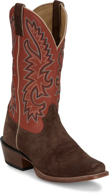 Justin Men's Boots - Jimmy - Sunrise Orange Goat Justin Men's Boots - Jimmy - Sunrise Orange Goat