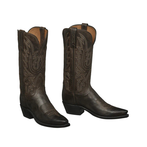 Lucchese Women's Custom Boots - Savannah - Mad Dog Goat - Chocolate Lucchese Women's Custom Boots - Savannah - Mad Dog Goat - Chocolate