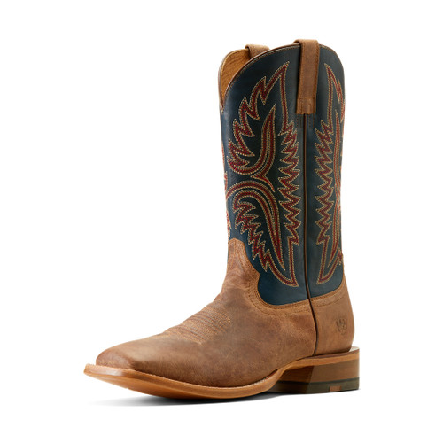Ariat Men's Boots - Tanglewood - Bone / Honorable Blue Ariat Men's Boots - Tanglewood - Bone / Honorable Blue