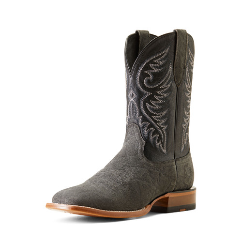 Ariat Men's Boots - Wiley - Black Elephant Roughout Print / Bayou Black Ariat Men's Boots - Wiley - Black Elephant Roughout Print / Bayou Black