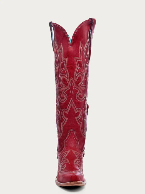 Corral Women's Boots Red Embroidery Top Tall Billy's Western Wear