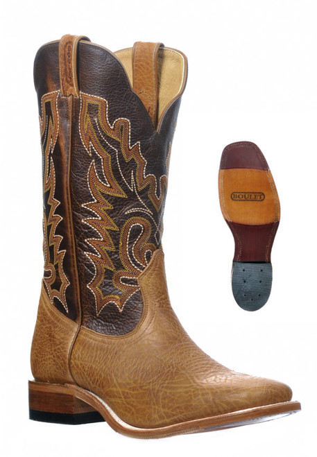 Boulet Men's Boots - Shoulder Old Town / Damiana Moka Boulet Men's Boots - Shoulder Old Town / Damiana Moka