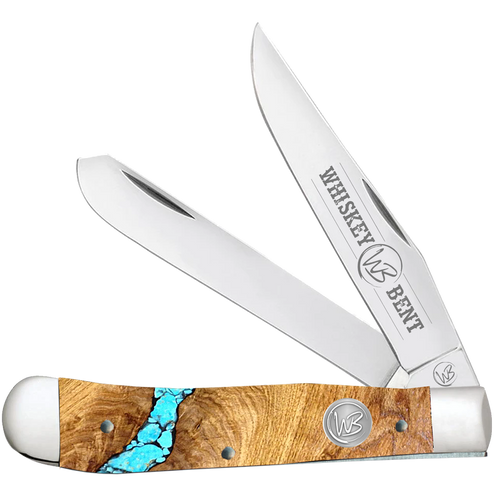 Whiskey Bent Knives By Rusted Nail - Turquoise River Trapper
