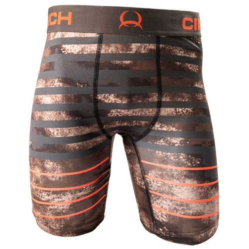 Cinch Men's Underwear - Camo Stripe - 9" Boxers