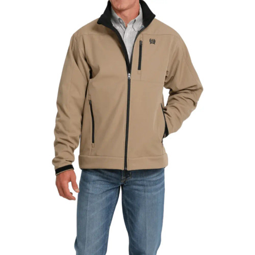 Cinch Men's Jacket - Bonded Softshell - Brown Cinch Men's Jacket - Bonded Softshell - Brown