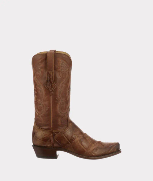 Lucchese Men's Boots - Wild Caught Giant Alligator - Brown Lucchese Men's Boots - Wild Caught Giant Alligator - Brown