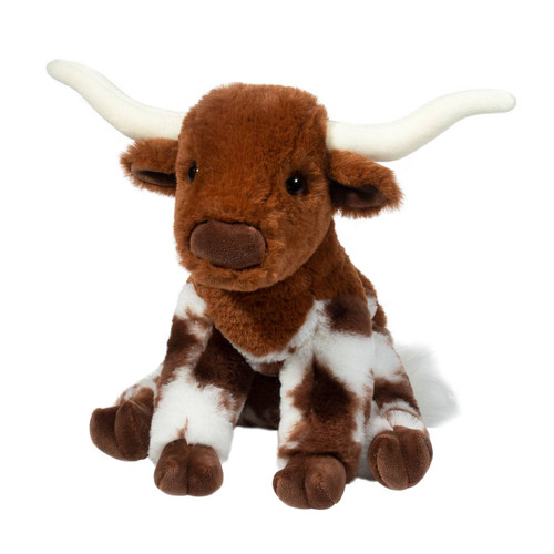 Douglas Toys - Bixbie - Soft Texas Longhorn Bull Douglas Toys - Bixbie - Soft Texas Longhorn Bull
