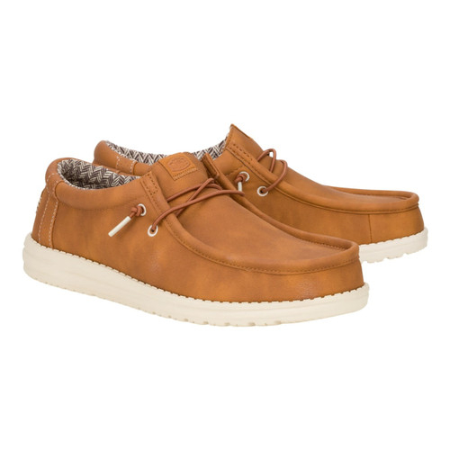 Hey Dude Men's Casuals - Wally - Classic Tan Hey Dude Men's Casuals - Wally - Classic Tan